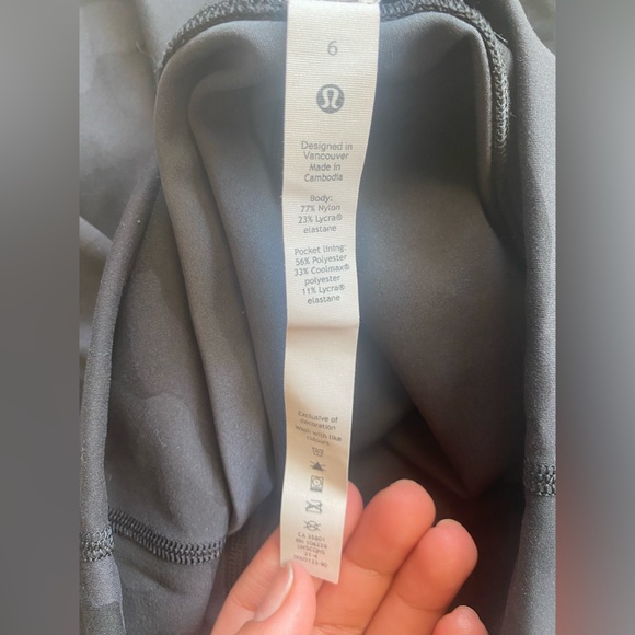 Lululemon Wunder Under High Rise tight *worn only a few times .. like new!* - Picture 5 of 8